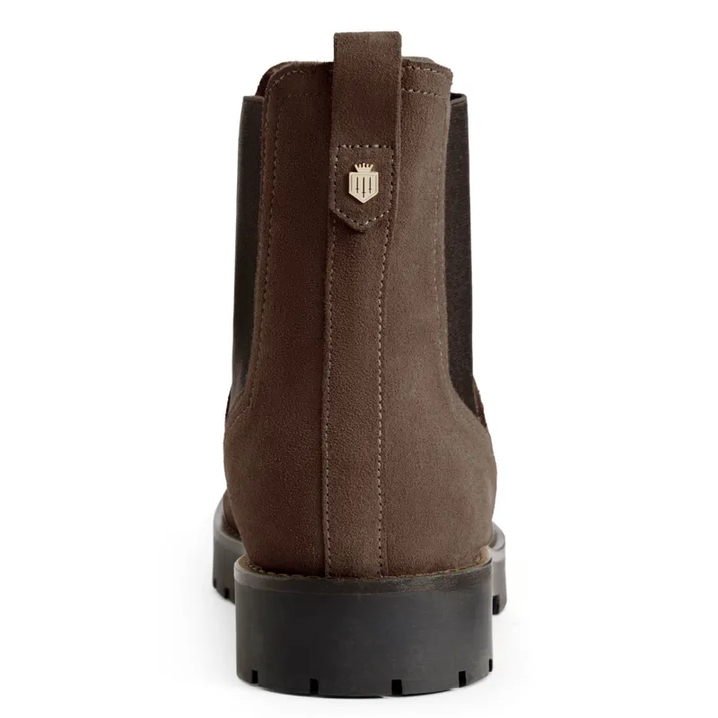 Fairfax and Favor Sheepskin Boudica Womens Ankle Boots - Fog Suede-2