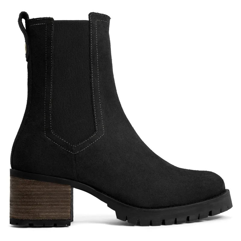 Fairfax and Favor Heeled Boudica Ankle Boots - Black Suede-3