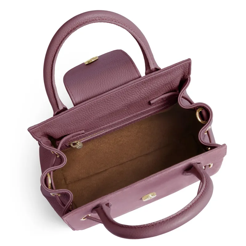 Fairfax and Favor Mini Windsor Handbag - Heather Suede-2
