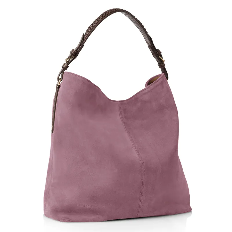 Fairfax and Favor Tetbury Tote Bag - Heather Suede-2