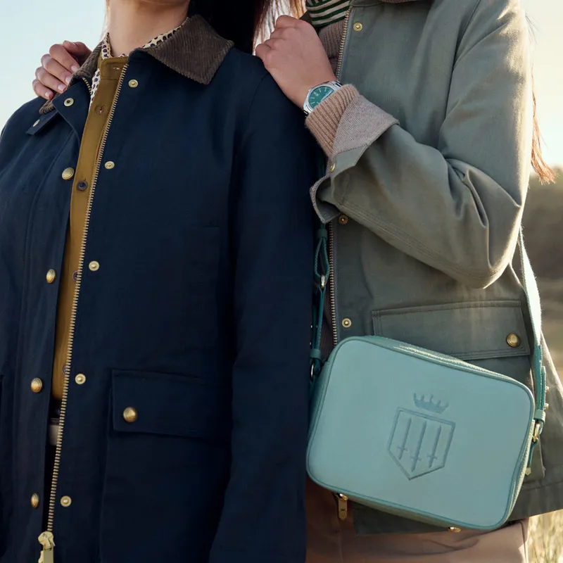 Fairfax and Favor Finsbury Handbag - Stockist Exclusive Mint Suede-2