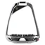 Flex-on Iron-S Ultra Grip Stirrups - Chrome/Grey/Dark Grey/Dark Grey