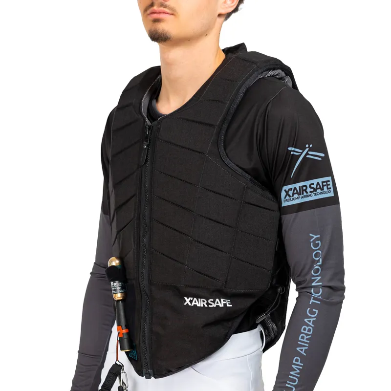 Freejump XAir Safe Hybrid Unisex Airbag Body Protector - Black