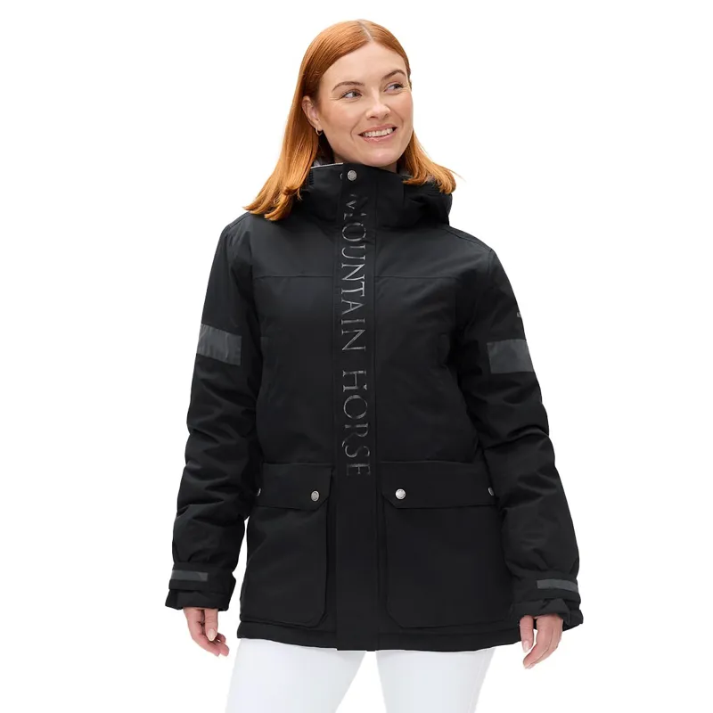Mountain Horse Galaxy Waterproof Unisex Parka - Black