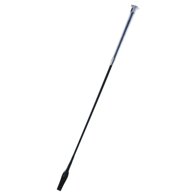 Redpost Gel Handle Riding Whip - Black