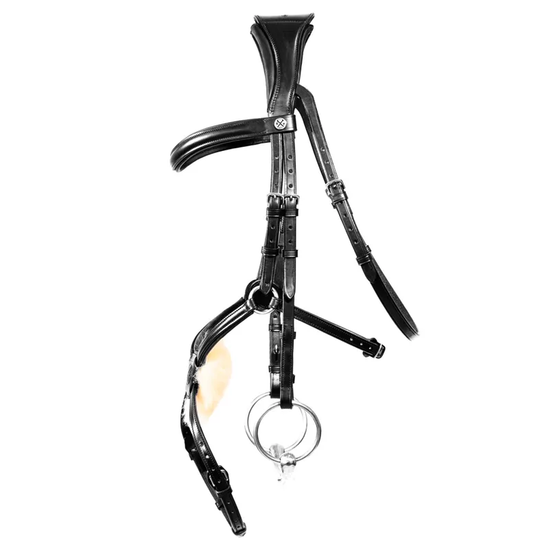 Henry James Mexican Grackle Bridle - Black-3