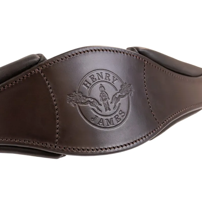 Henry James Bridle Without Noseband - Havana-2