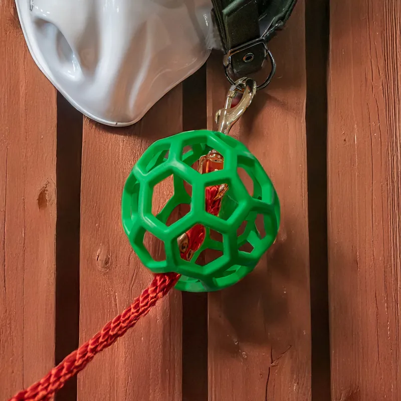 Hippotonic Lead Rope Attachment Protection Ball - Green-1