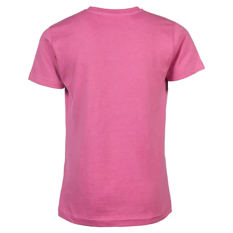 HKM Pony Club Junior T-Shirt - Pink-1