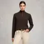 Holland Cooper Country Womens Quarter Zip Knit - Chocolate
