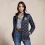 Holland Cooper Diamond Quilt Classic Womens Jacket - Ink Navy