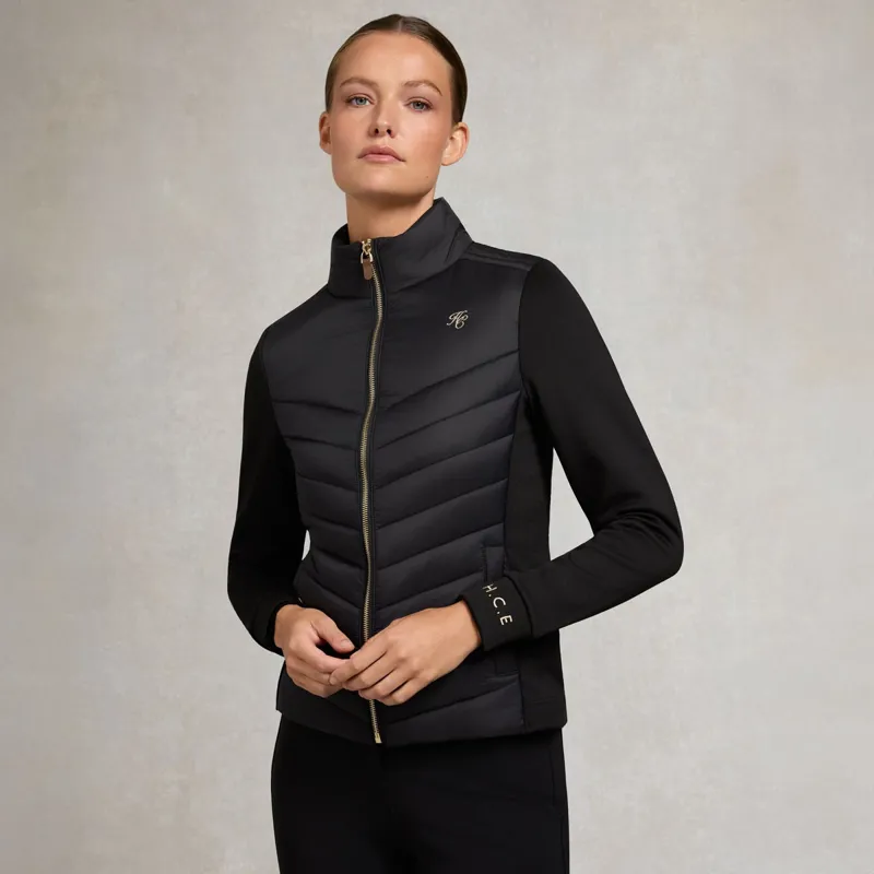 Holland Cooper Hybrid Equestrian Womens Jacket - Black