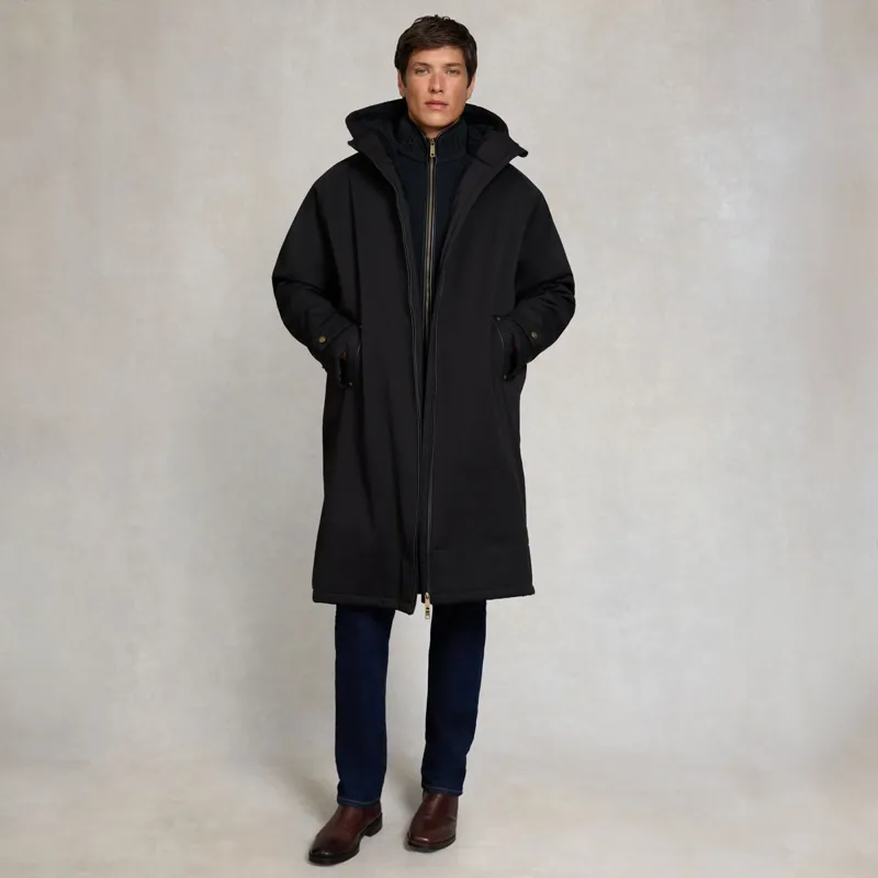Holland Cooper One-Size Mens Waterproof Coat - Black