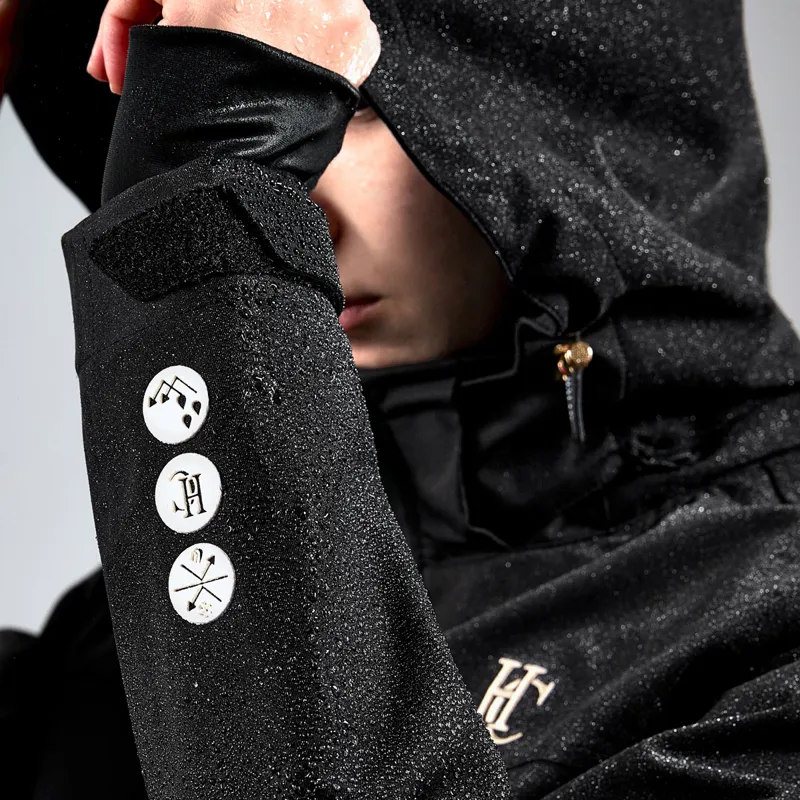 Holland Cooper Riding Shell Ladies Waterproof Jacket - Black-6