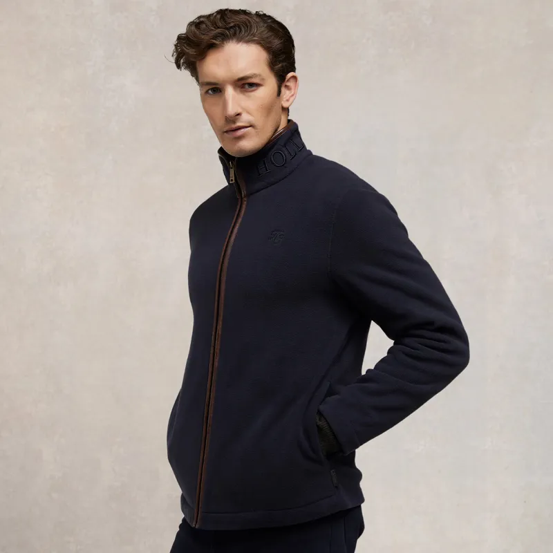 Holland Cooper Country Fleece Mens Jacket - Ink Navy