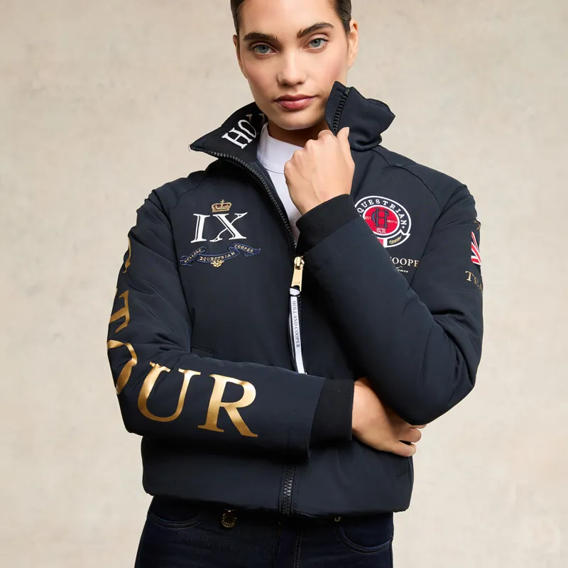 Holland Cooper Team HC Ladies Jacket - Navy-3