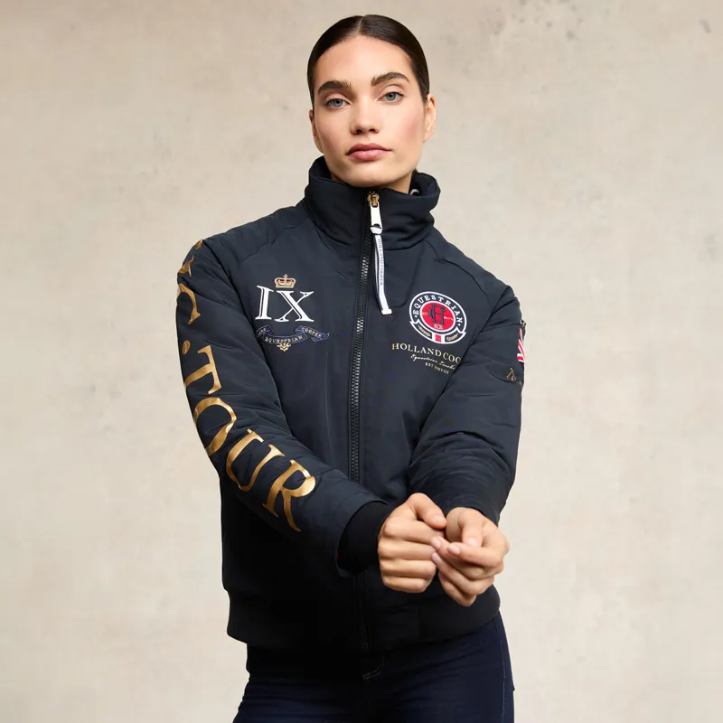 Holland Cooper Team HC Ladies Jacket - Navy-2