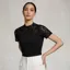 Holland Cooper Womens Lace Tee - Black