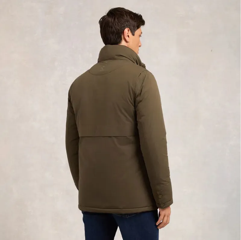 Holland Cooper Stamford Mens Waterproof Field Coat - Khaki-1