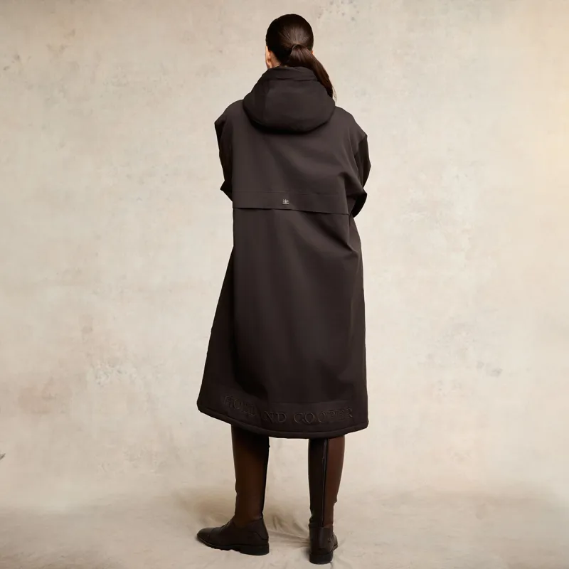 Holland Cooper One Size Waterproof Ladies Country Coat - Chocolate-2