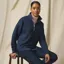 Holland Cooper Windsor Womens Quarter Zip Sweatshirt - Ink Navy
