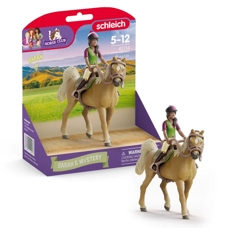 Schleich Horse Club Toy Set - Sarah/Mystery