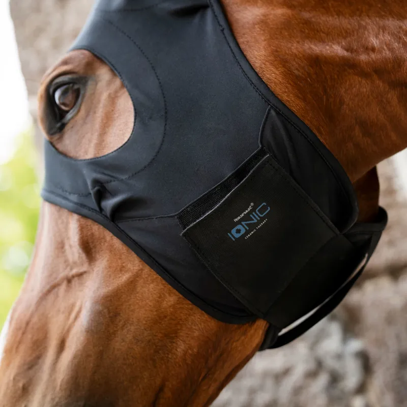 Horseware Ionic Calming Face Mask - Black-1