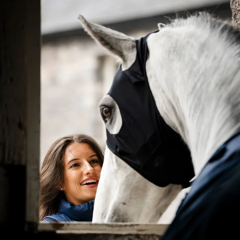 Horseware Ionic Calming Face Mask - Black-6