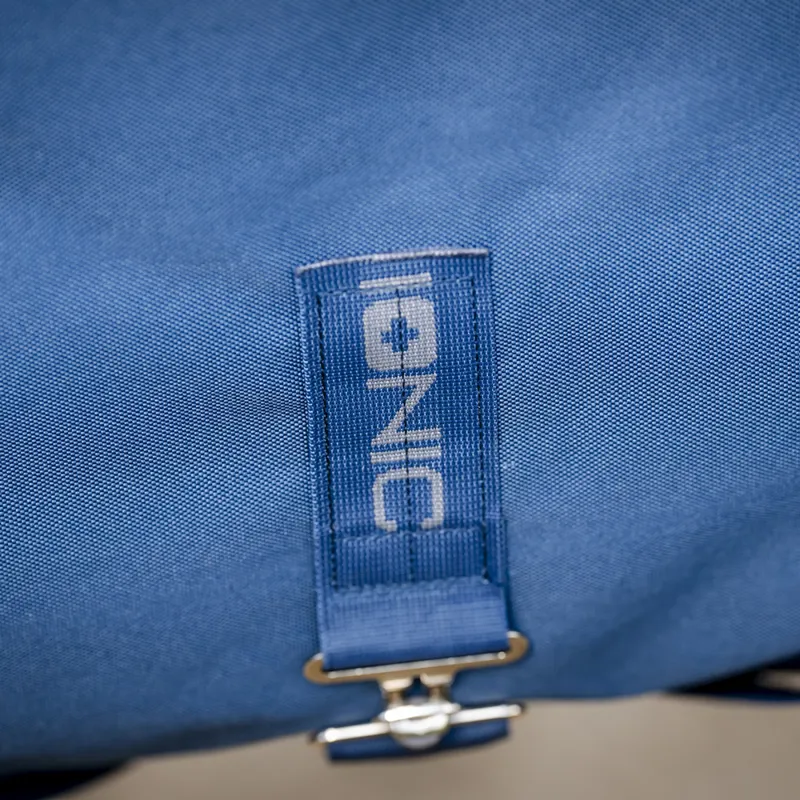 Horseware Ionic 100g Standard Neck Turnout Rug - Imperial Blue/Silver/Navy-4