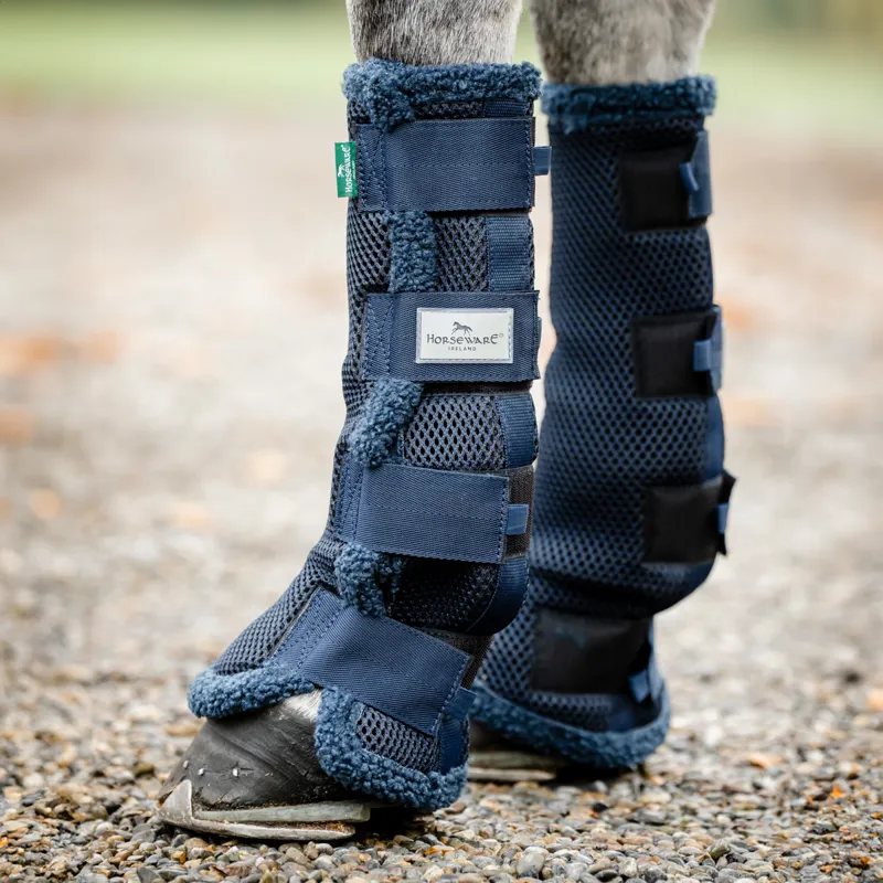 Horseware Show-Ready Wraps - Navy/Navy/Silver