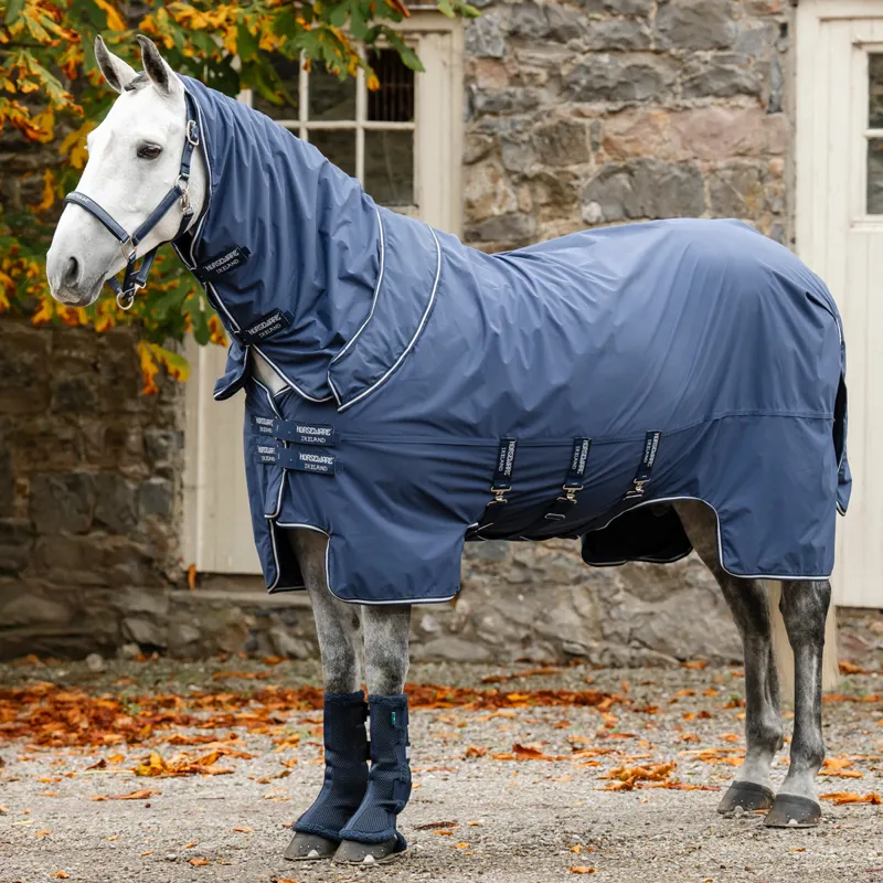 Horseware Show-Ready Wraps - Navy/Navy/Silver-2