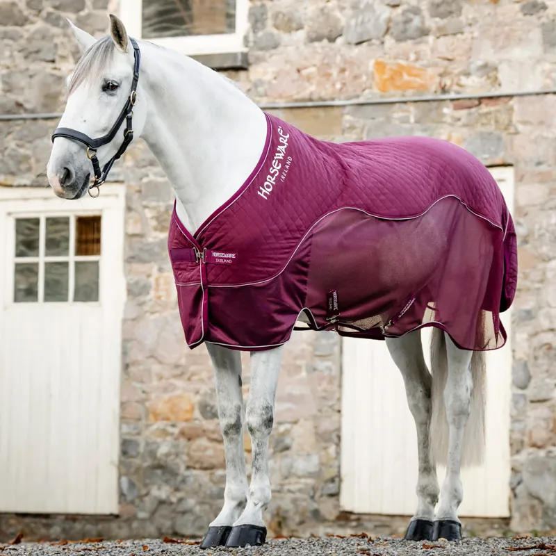 Horseware Signature Travel Series Rug - Burgundy