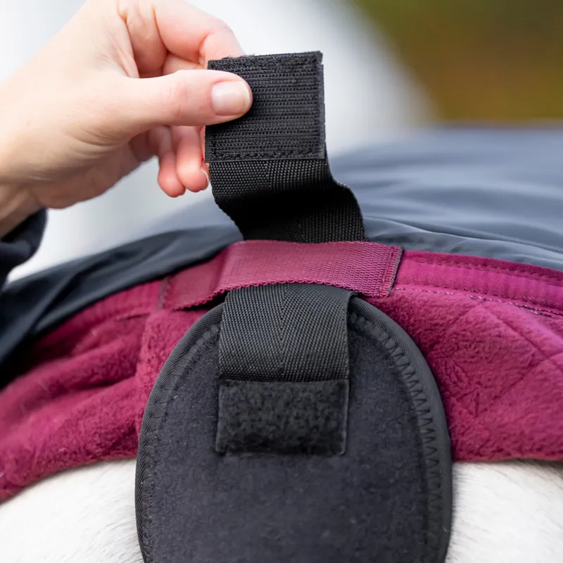 Horseware Signature Travel Series Rug - Burgundy-2