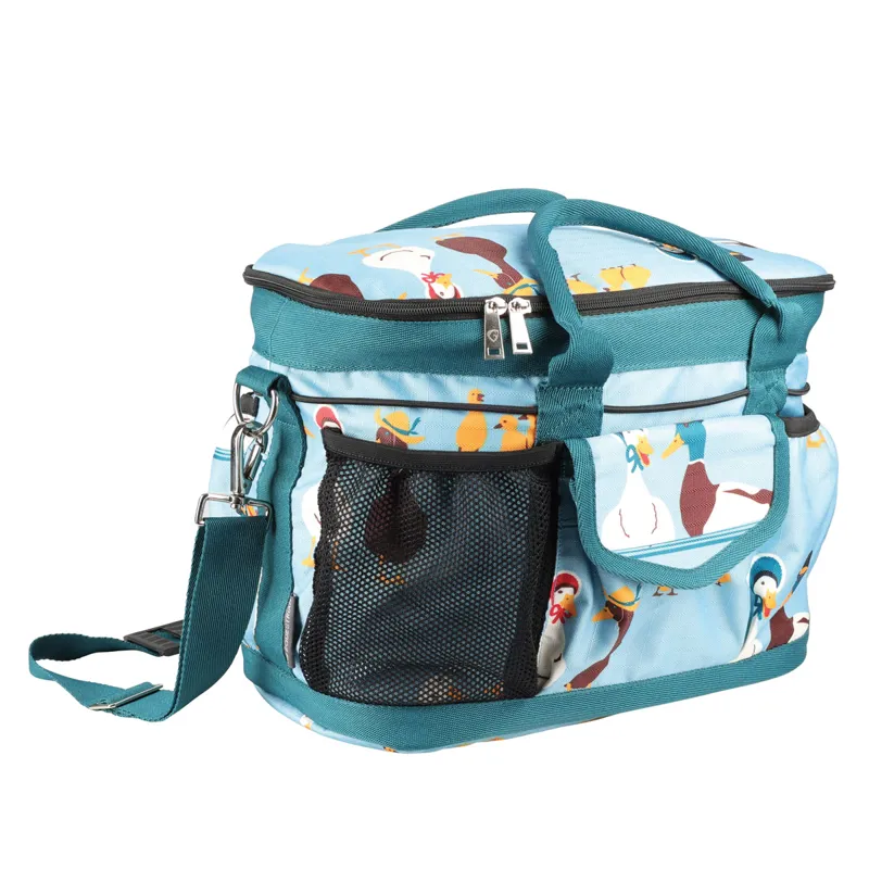 Hy Equestrian Ay Up Duck Grooming Bag - Blue/Turquoise
