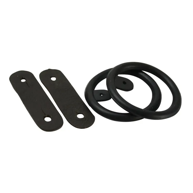 Hy Equestrian Peacock Rings and Leather Straps