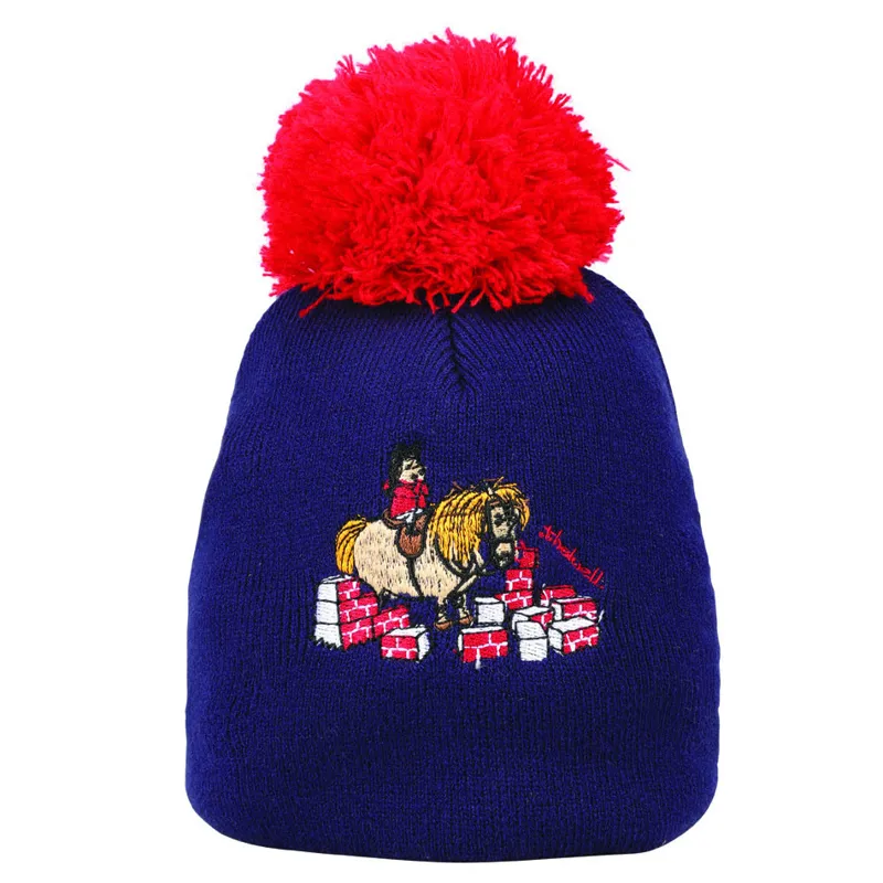 Hy Equestrian Thelwell Junior Bobble Hat - Practice Makes Perfect