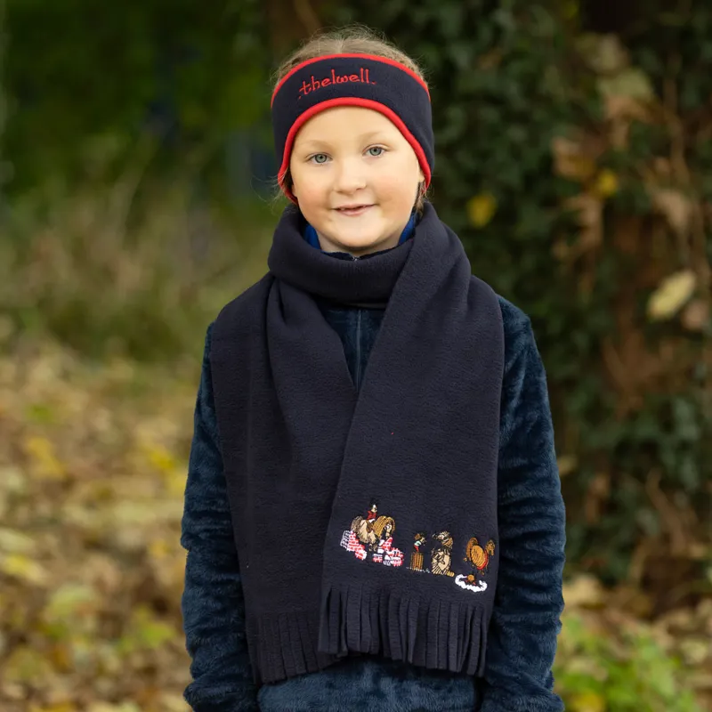 Hy Thelwell Fleece Headband and Scarf Set - Practice Makes Perfect-1