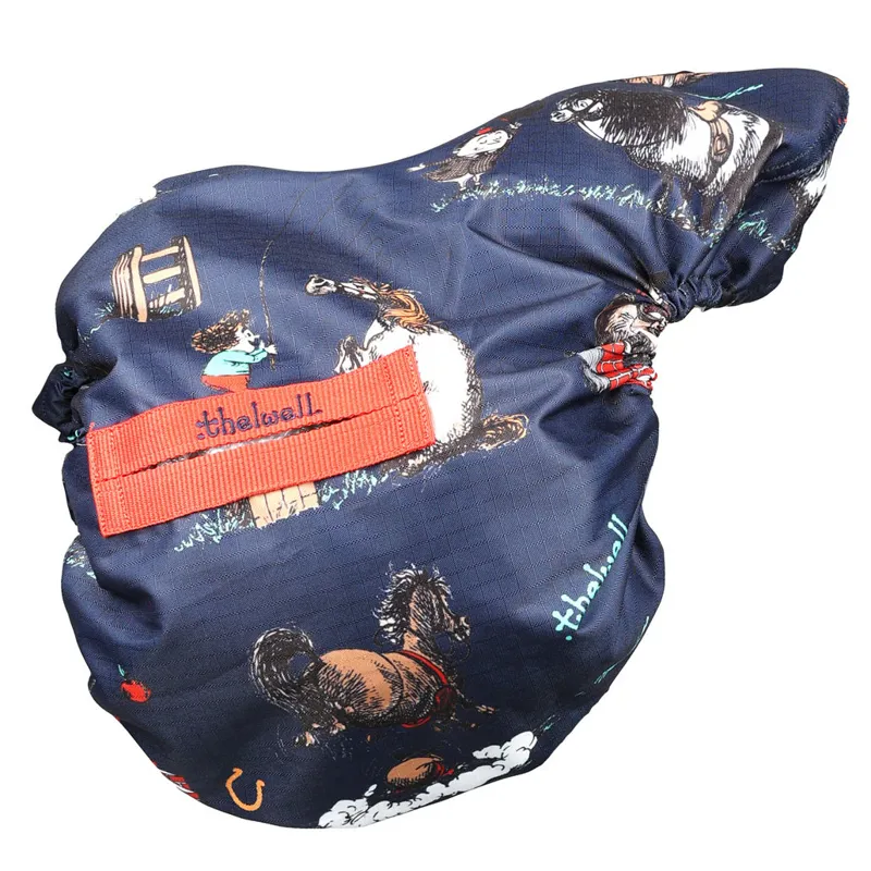 Hy Equestrian Thelwell Waterproof Saddle Cover - Practice Makes Perfect