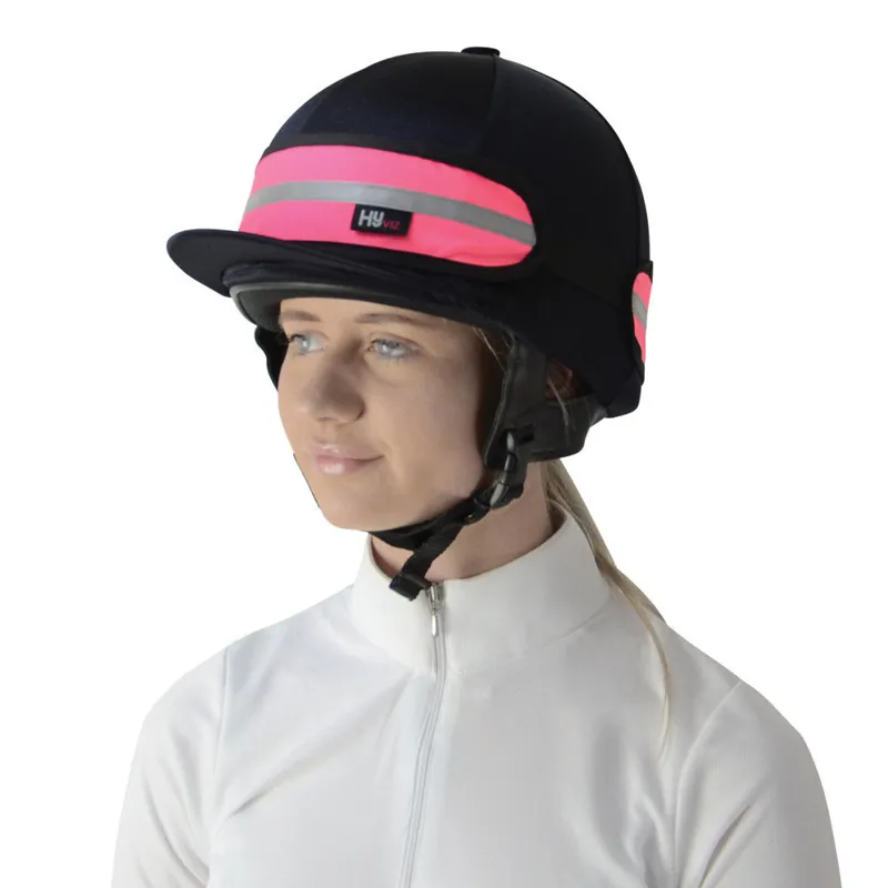 HyVIZ Fluorescent Hat Band - Pink