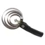 Imperial Riding Western Metal Curry Comb - Black