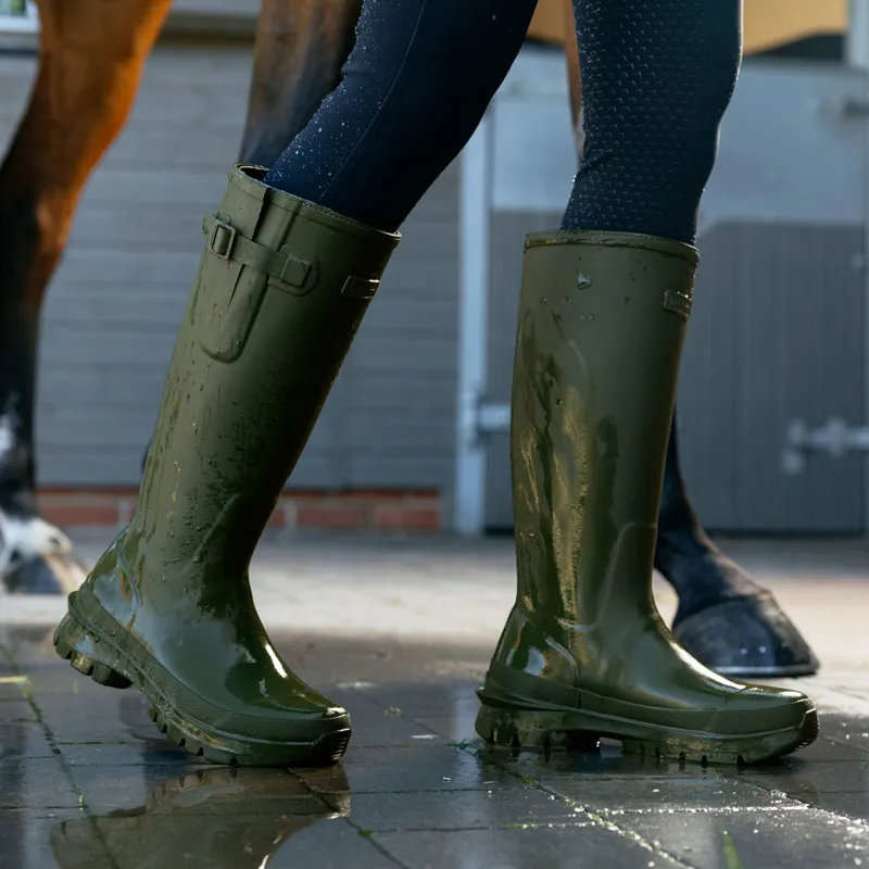 LeMieux Bramshaw Wellington Boots - Olive-2