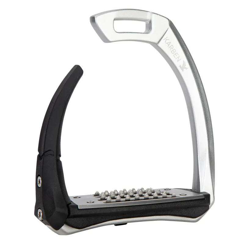 Karben Ultra Grip FX Stirrups - Black