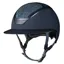 KASK Star Lady Chrome Crystals Midnight Riding Hat - Navy/Navy