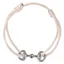 HV Polo Kate Small Bit Bracelet - Cream/Silver