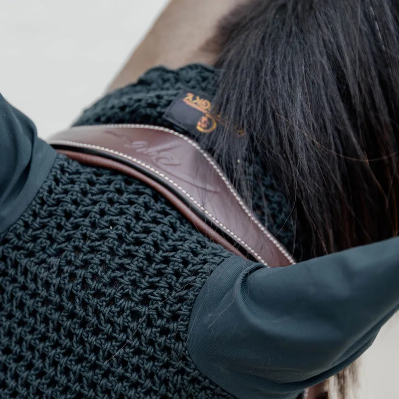 Kentucky Wellington 3D Logo Fly Veil - Pine Green-3