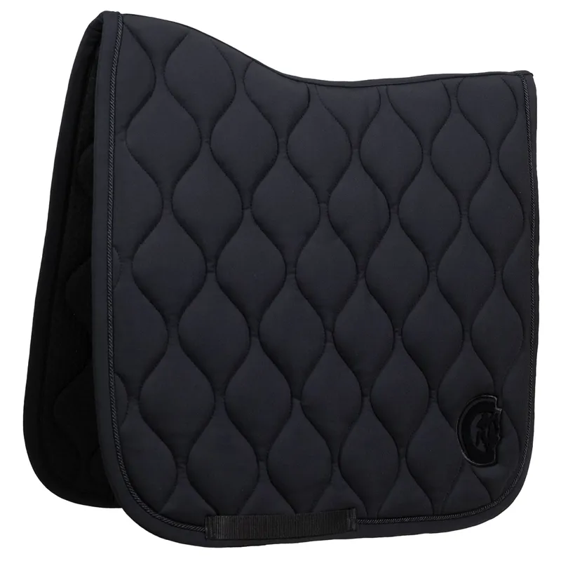 Kentucky 3D Logo Wave Dressage Saddlecloth - Black-5