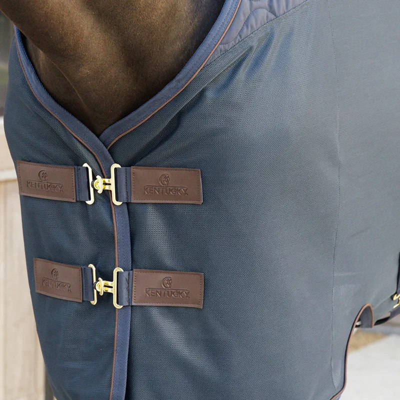 Kentucky Cooler Combo Rug - Navy-4