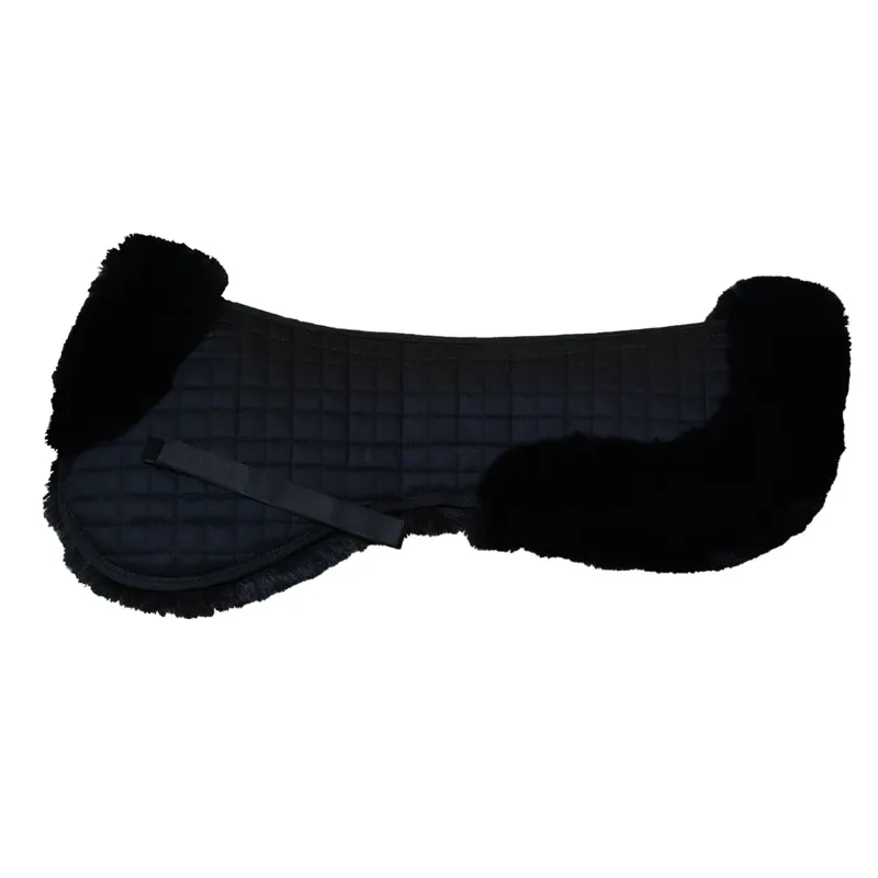 Kentucky Sheepskin Absorb Quilted Half Pad - Black