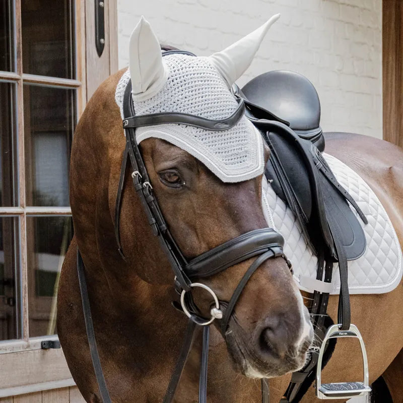 Kentucky Wellington Diamond Rope Fly Veil - Grey