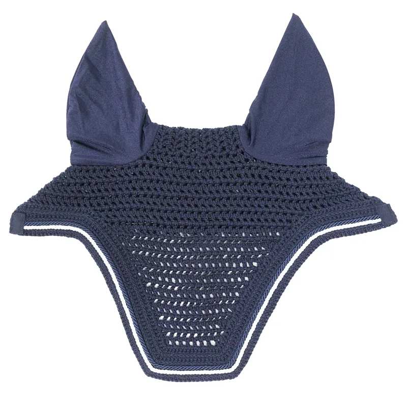 Kentucky Wellington Diamond Rope Fly Veil - Navy-2